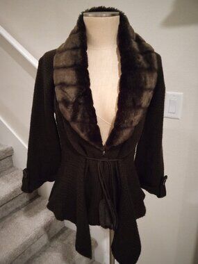 Sioni Faux Fur Sweater
